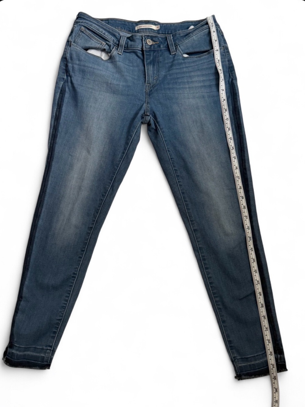 Levi's Blue Skinny Jeans with Dark Side Stripe